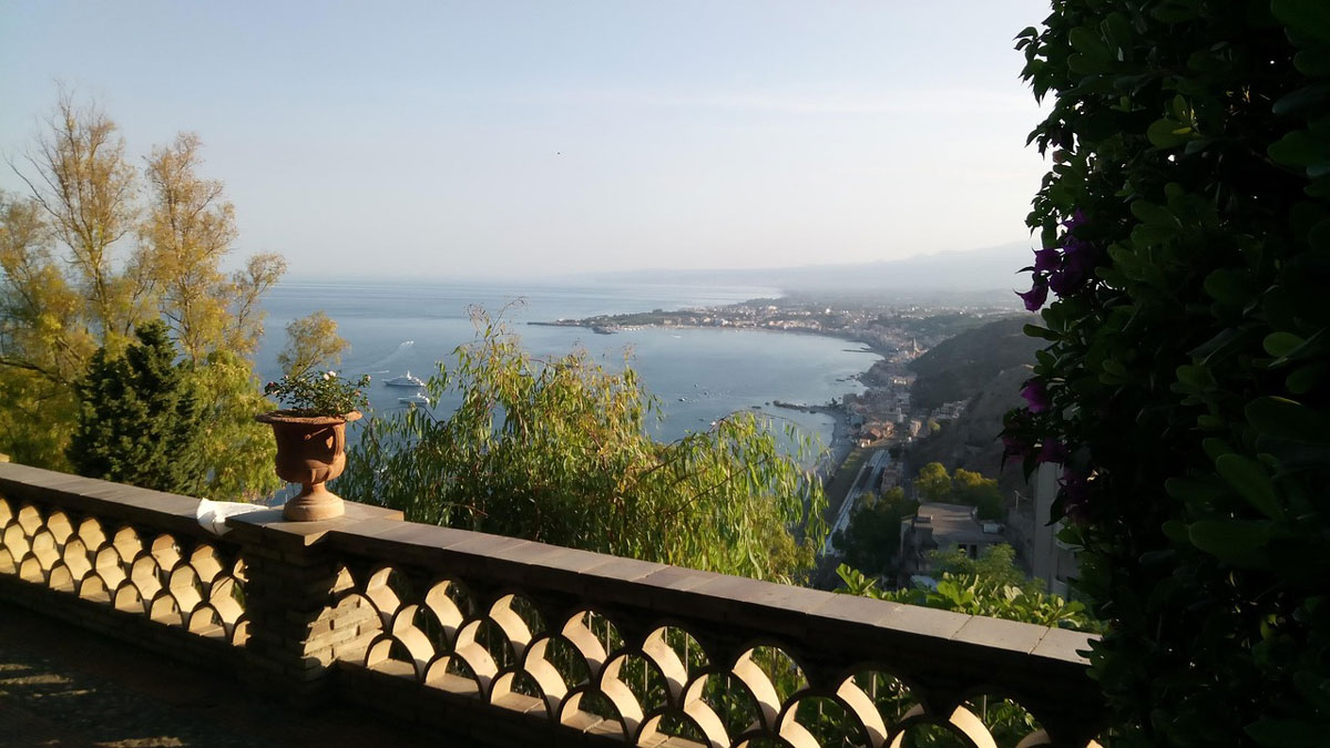 Taormina panorama